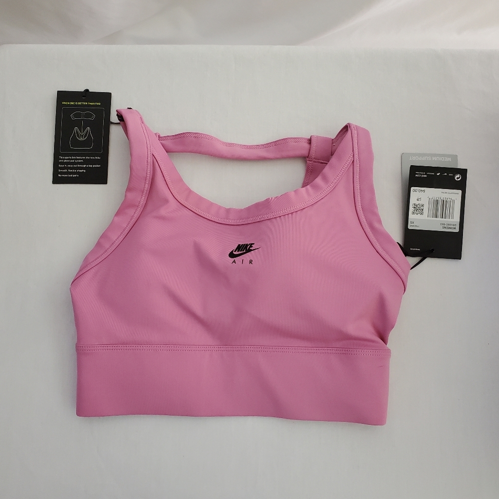 Women Pink Nike Sports Bra.